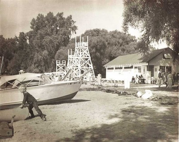 Groomes Bathing Beach - Old Photo (newer photo)